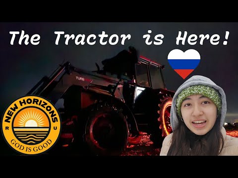 The Tractor is Here! 🚜 Farming in RUSSIA 🇷🇺 ❤️
