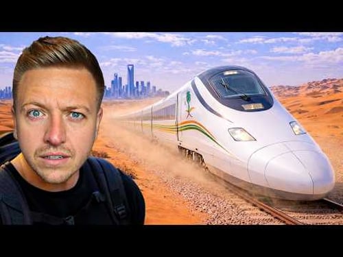 I Tried the Fastest Bullet Train in Saudi Arabia