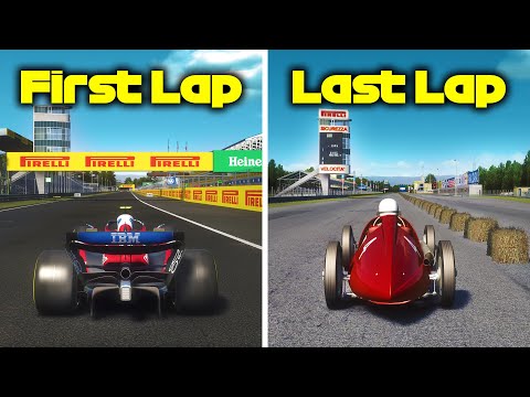 Every Lap, The F1 Car Year Gets OLDER