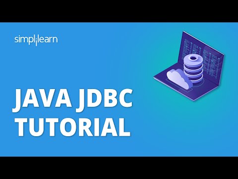 Java JDBC tutorial | Java Database Connectivity | Java Tutorial For Beginners | Simplilearn