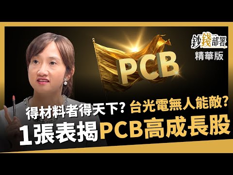 【精華】得材料者得天下?台光電無人能敵?廖婉婷用一張表揪出「PCB高成長股」!《鈔錢部署》盧燕俐 ft.廖婉婷 20251129