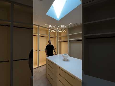 Elevated Living in Beverly Hills with Designer Interiors and Private Wellness Wing #shorts