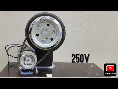 Hooverboard generator #how to make high voltage generator #electricity project #diy electricity gen