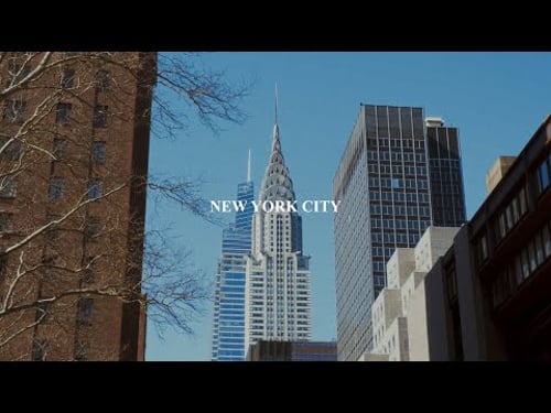 POV Street Photography in NYC (Fuji X-T3)