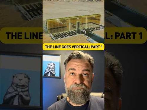 Is NEOM’s THE LINE Bigger Than the Pyramids? See the Shocking Comparison! (Part 1)