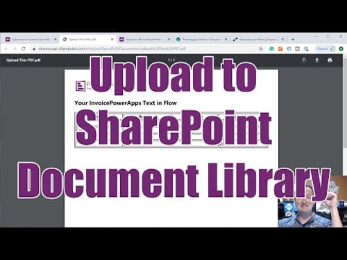 PowerApps upload file to SharePoint document library