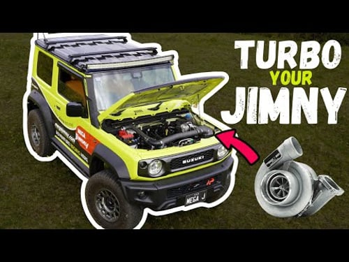 How to TURBO your Suzuki JIMNY!