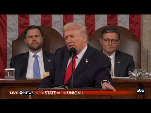 WATCH FULL SPEECH | Trump delivers State of the Union Address