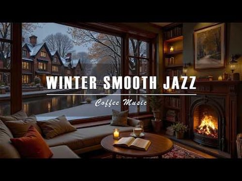 Rainy Night Café Ambience ☕ Smooth Jazz for Relaxing, Studying & Peaceful Evenings