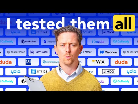 I built one website 20 timesβ to find the BEST website builder