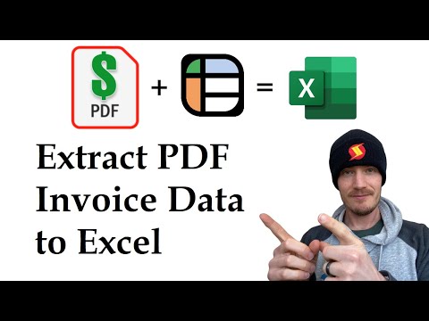 PDF Invoice to EXCEL with Lido (Easiest Way 2025) | Data Automation