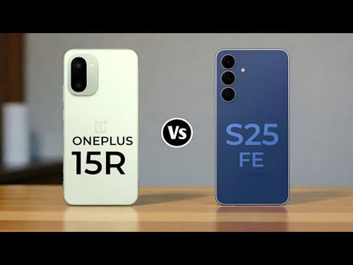 oneplus 15R Vs Samsung Galaxy S25 FE