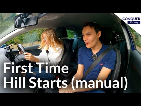 First Time Learning Hill Starts in a Manual Car - Three Methods