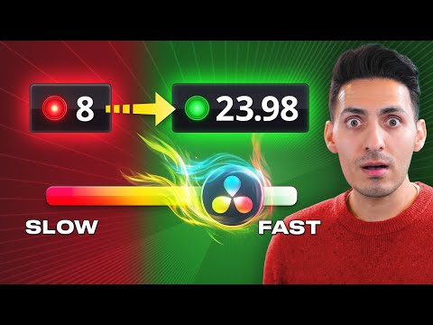 How to make Resolve run 75% FASTER