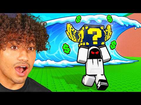 ROBLOX ESCAPE TSUNAMI FOR LUCKY BLOCKS..