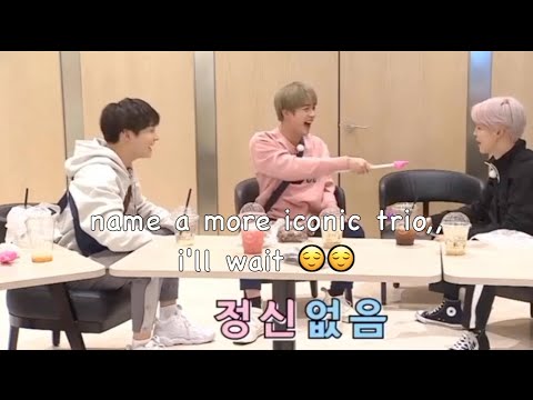 jinminkook being the funniest trio