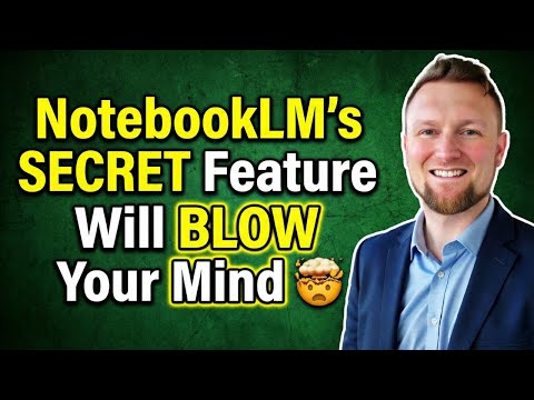 NotebookLM's SECRET Feature Will BLOW Your Mind π€―