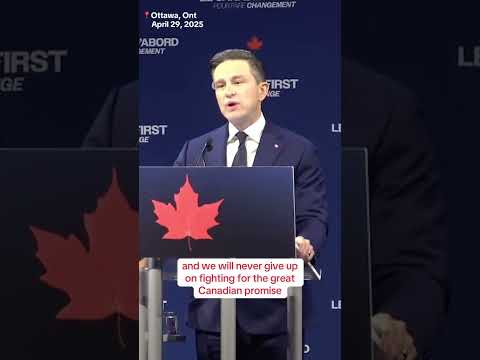 Poilievre says Tories will fight for change