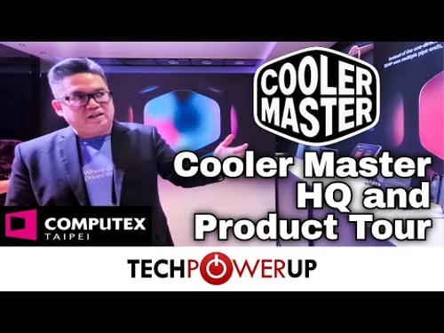 Computex 2025 - Cooler Master HQ and Product Tour