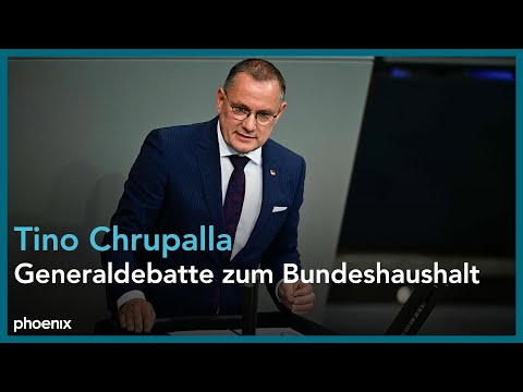 Tino Chrupalla bei der Generaldebatte zum Bundeshaushalt 2025 am 09.07.25