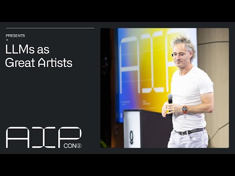 LLMs as Great Artists | Palantir CEO Alex Karp Q&A at AIPCon
