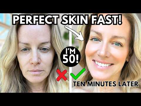 The FASTEST way to perfect skin over 50!