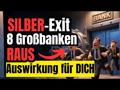 Silber wird GEFÄHRLICH – 8 Großbanken steigen aus (was sie dir NICHT sagen)