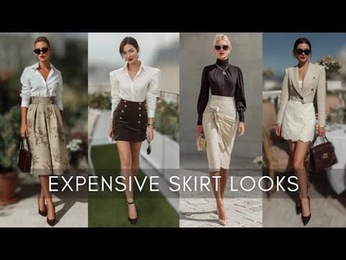 Feminine Skirt Looks That Instantly Look Elegant & Expensive