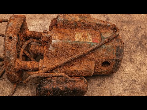 Restoration a Rusty Abandoned DCA Router // Most Satisfying WOOD ROUTER Restoration You’ll Ever See