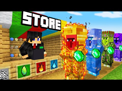 Minecraft, But I Open an Elemental Store!