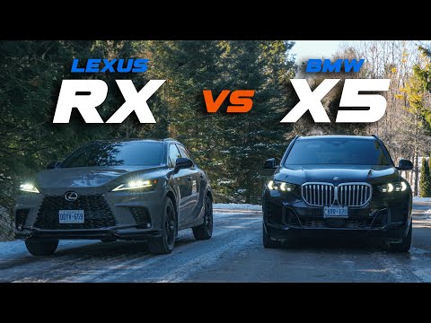 2025 Lexus RX vs BMW X5 // Which is the Best Luxury SUV for $75K?