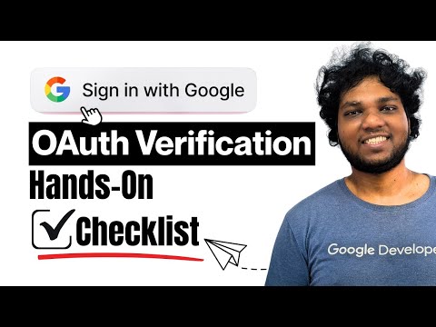 Beginner Checklist on Google OAuth Screen Verification