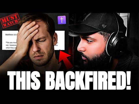 He Challenged Muslim On The “Islamic Dilemma” But Walked Straight into The Christian One