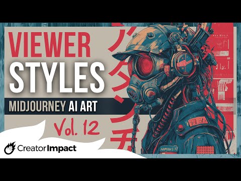 Midjourney INSANE Viewer ART STYLES: Volume 12