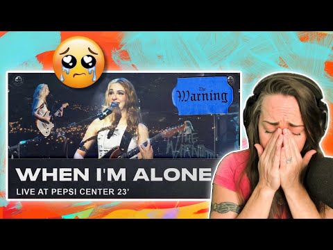 They got me again! | The Warning - When I'm Alone (Live from Pepsi Center CDMX) Reaction