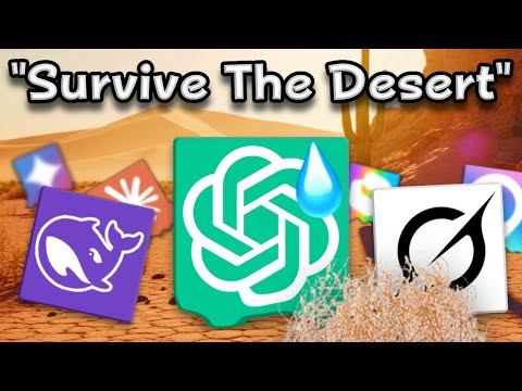 8 Top AIs vs The Desert!