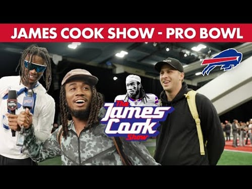 The James Cook Show At Pro Bowl With George Pickens, Jared Goff, Kevin Byard & More! | Buffalo Bills