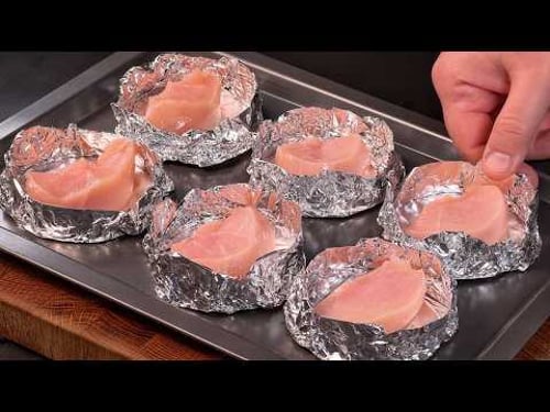 Tolle Idee mit Hähnchenfilet! Es ist so lecker, dass kein einziges Stück übrig bleiben wird!