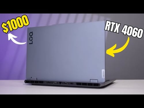 Lenovo LOQ 15 (Ryzen 7 8845HS + RTX 4060)- Detailed Review