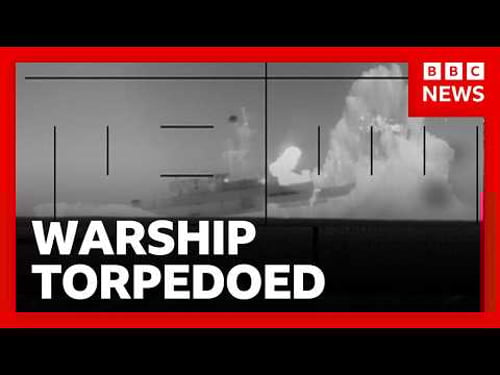 War spreads beyond Middle East as Iranian warship sunk in Indian Ocean | BBC News
