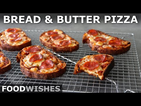 Bread & Butter Pizza (No Dough) | Food Wishes