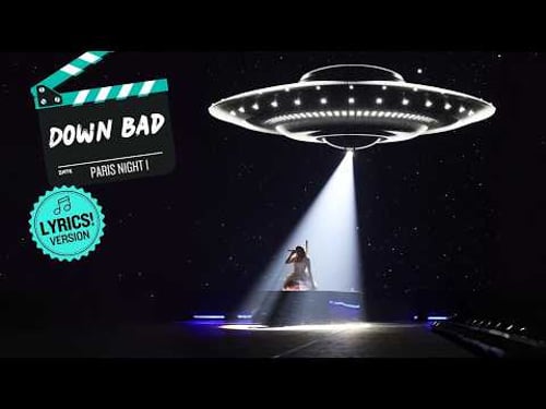 Taylor Swift β Down Bad (LIVE w/LYRICS!) HD Supercut π¬ Eras Tour Paris