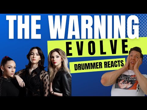 THE WARNING - EVOLVE (VMA) - DRUMMER REACTS