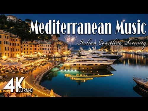 Amalfi Coast Italy ๐ฎ๐น | Italian Music & Mediterranean Chill in Stunning 4K