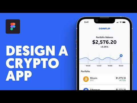 Design a Crypto App in Figma