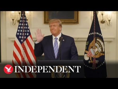 Donald Trump literally unable to say he lost election in new outtake video