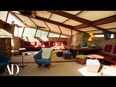 Inside Frank Lloyd Wright's Workshop Built From the Arizona Desert | Architectural Digest
