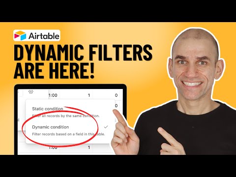 DYNAMICALLY filter linked records in Airtable (first look)