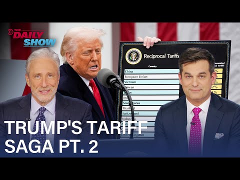 Trump Continues His Trade War with Liberation Day | The Daily Show