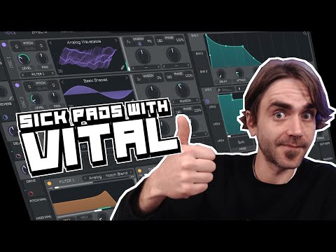 Sick Pads, Atmospheres and Plucks using Vital's Comb Filters!